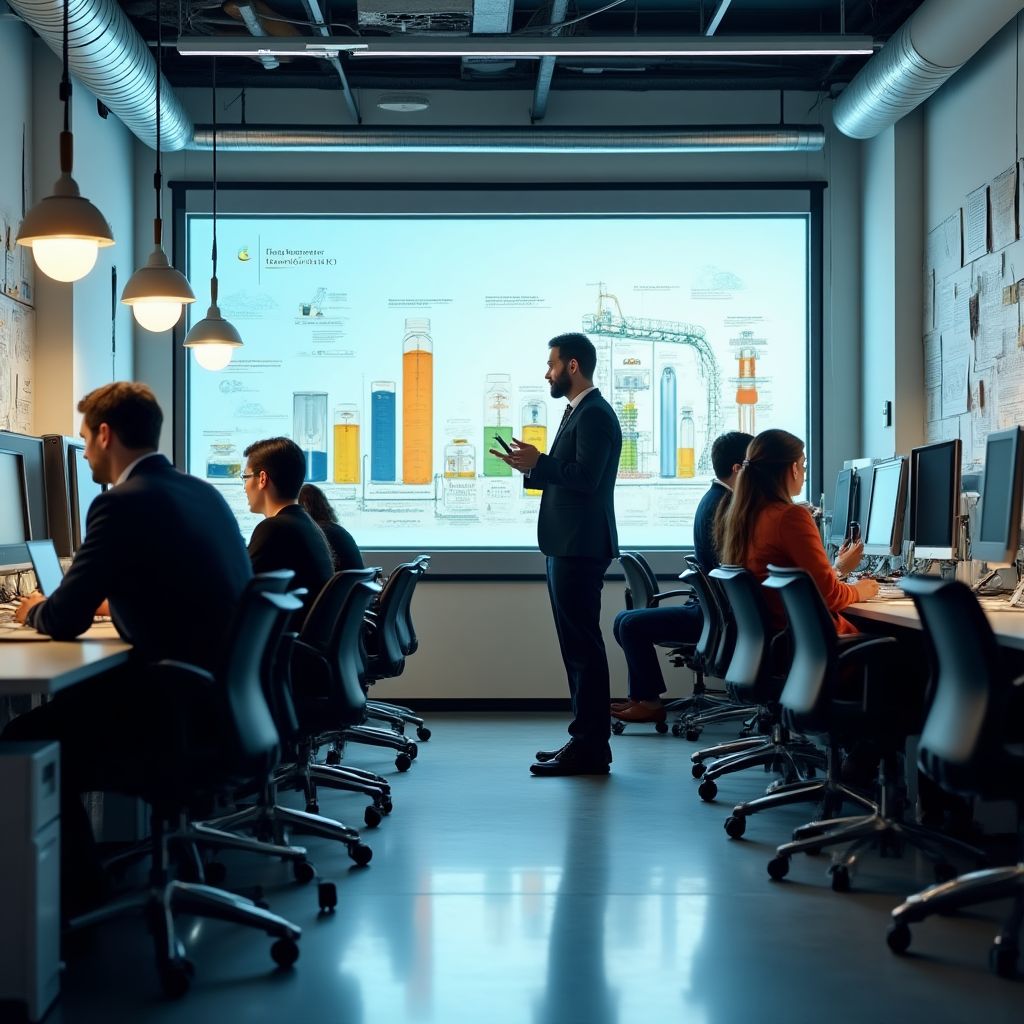 Equipo de profesionales de PetroInvest Argentina